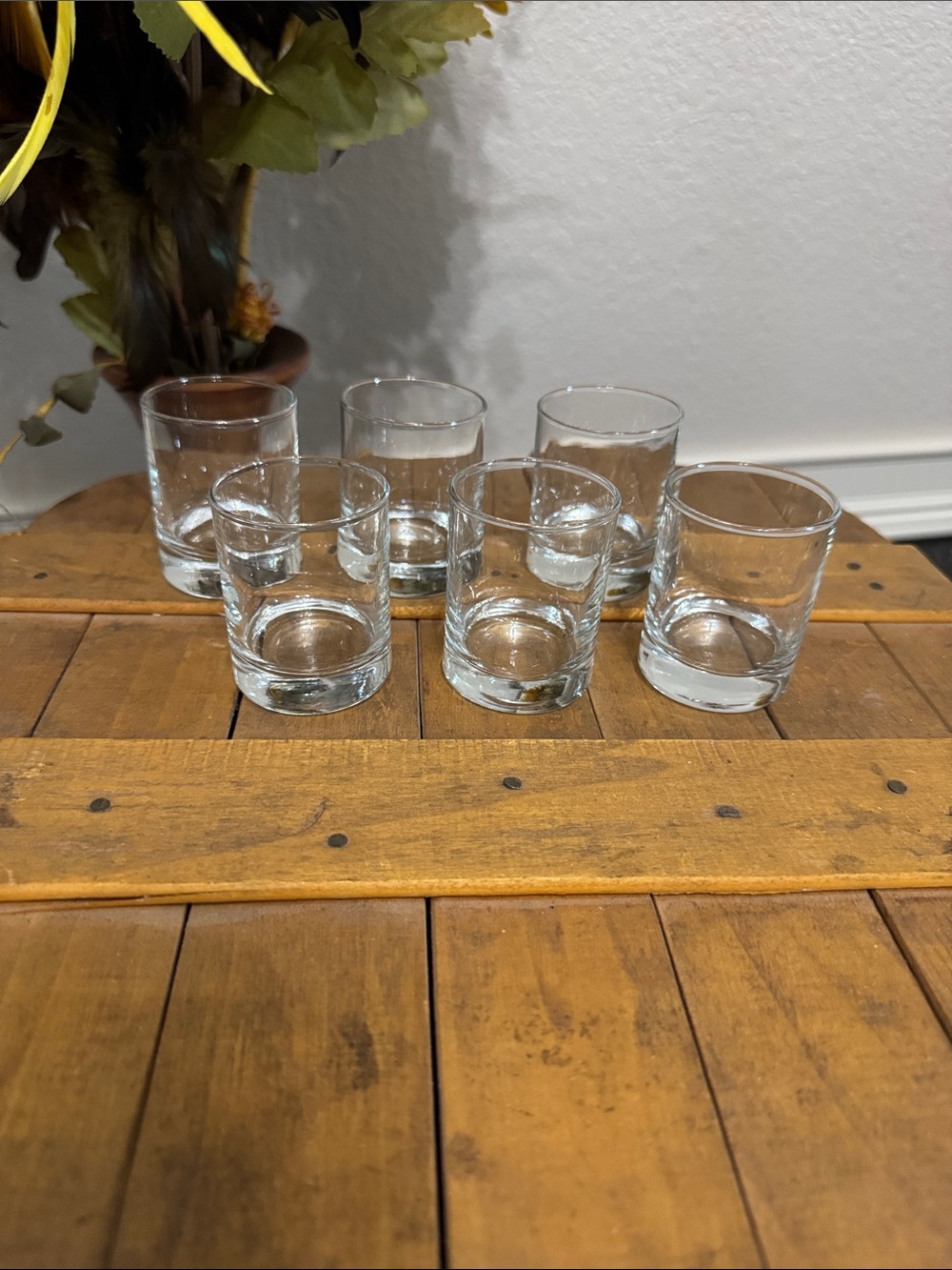 Classic Clear Shot Glasses - Set of 6